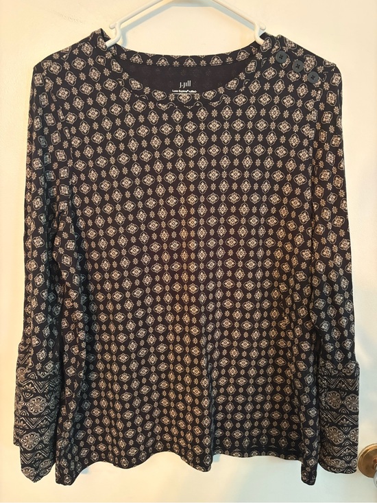 J. Jill Tops - J. Jill Printed Long-Sleeve Top